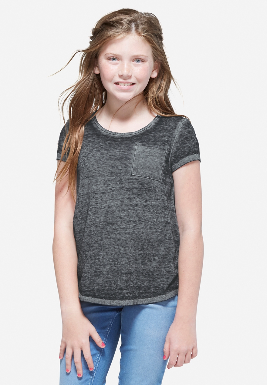 Girls' Layering Tees & Tanks, Basic Tops | Justice