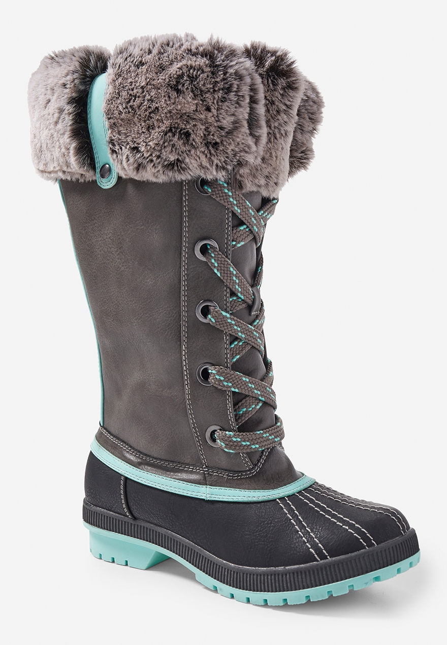Faux Fur Winter Boots | Justice