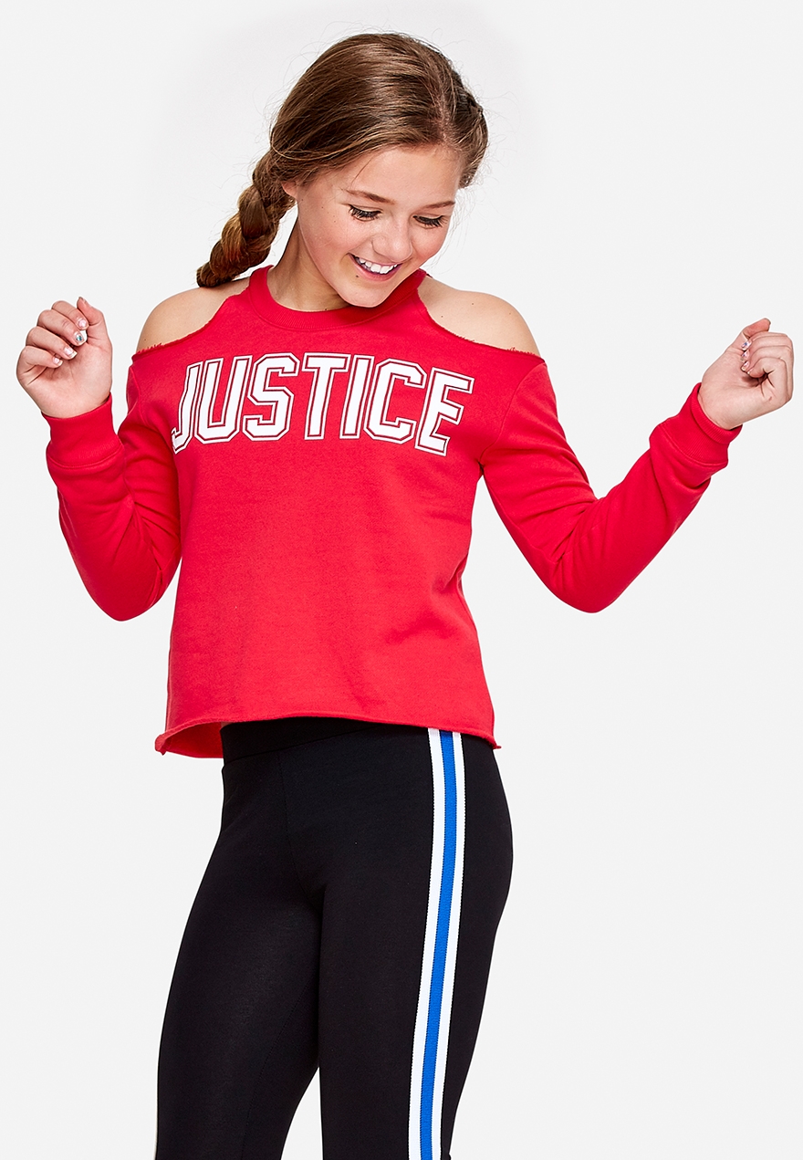 Girls zip up sweatshirt