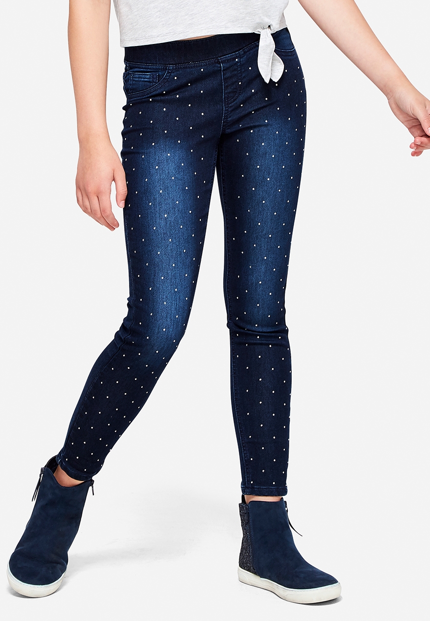 rhinestone jeggings