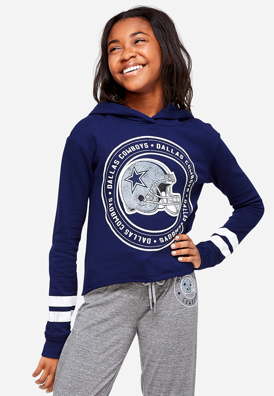 girls dallas cowboys hoodie