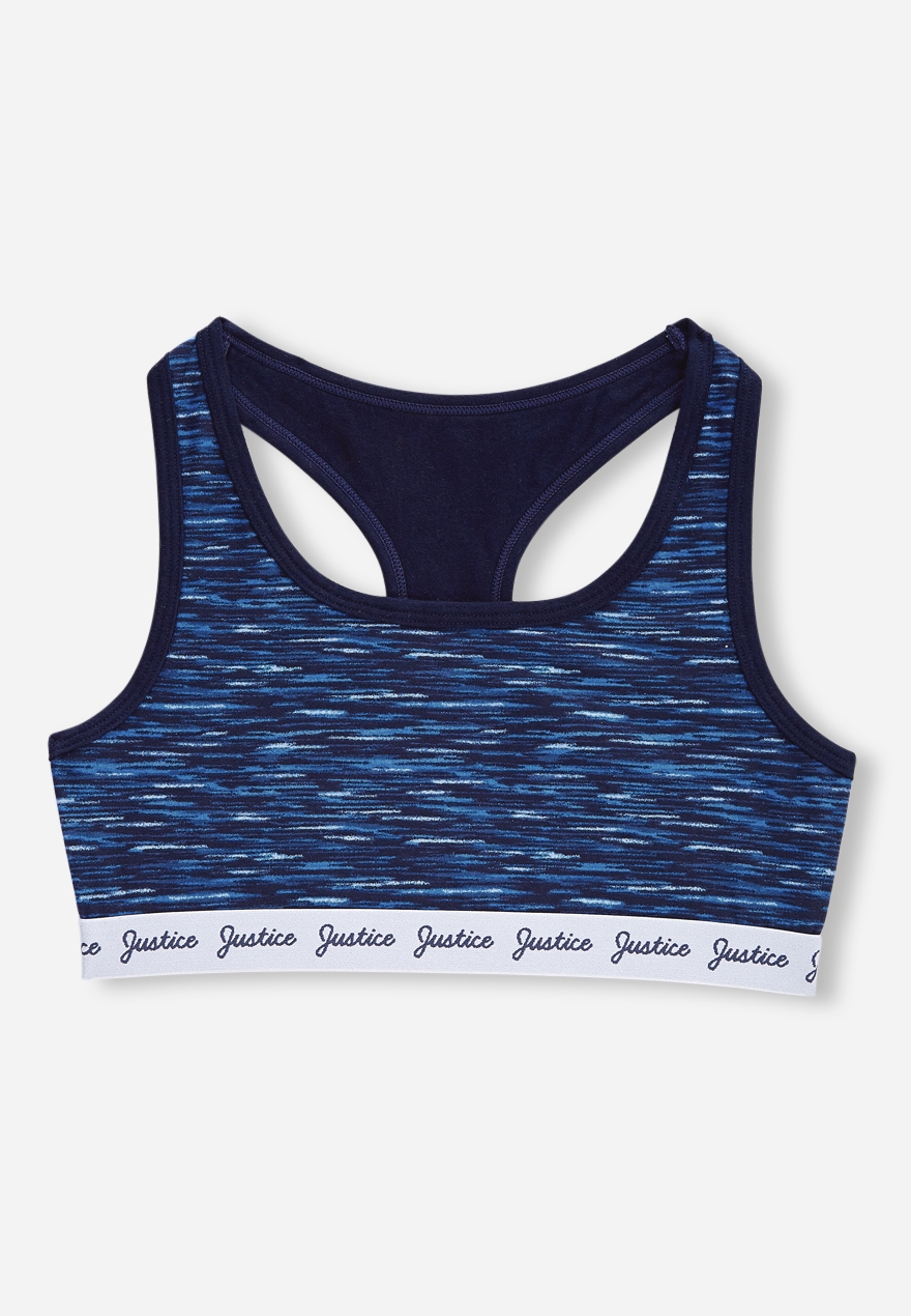 justice sports bra