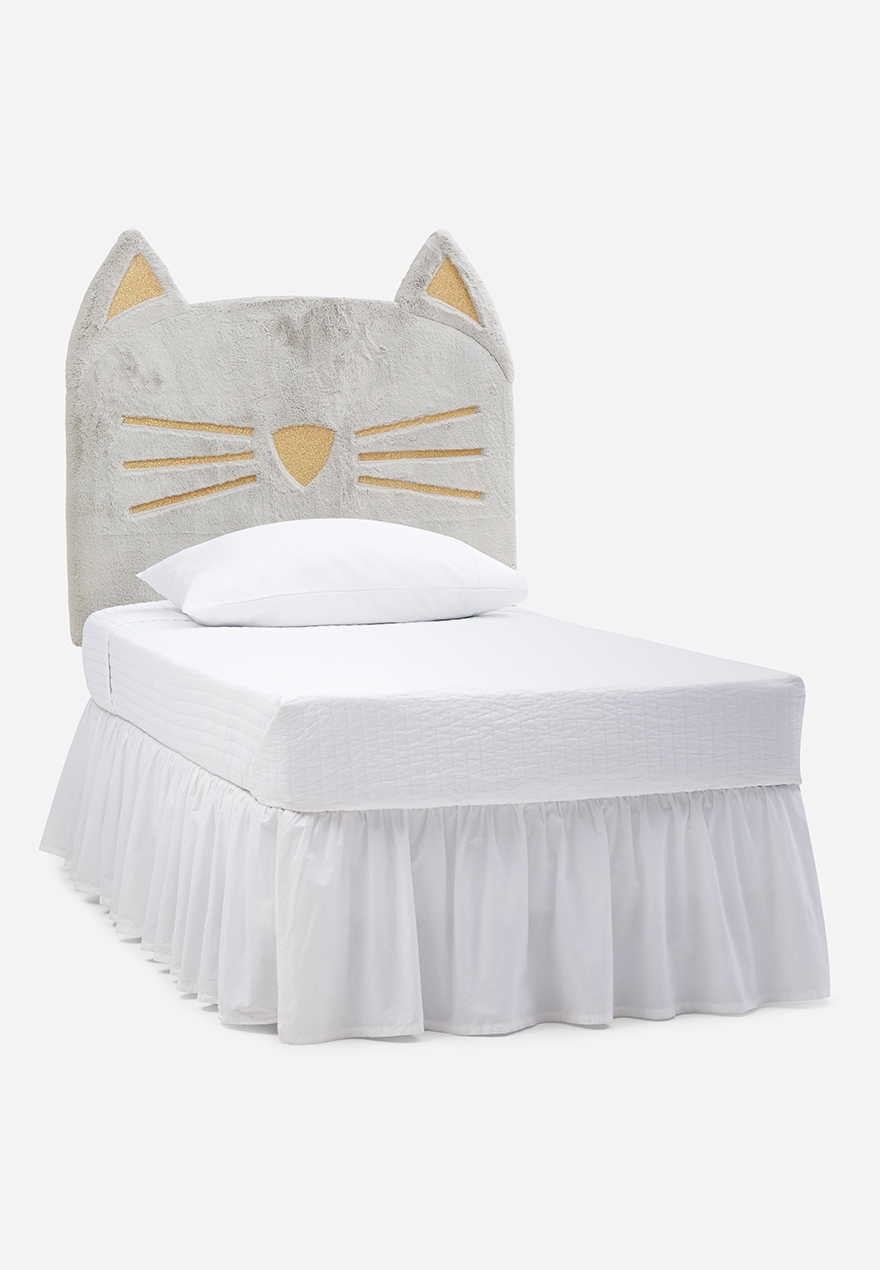 Fuzzy Cat Headboard   Twin | Justice