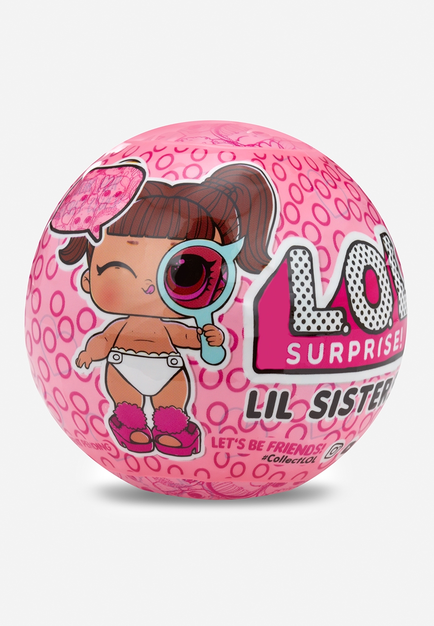 lol dolls pink ball