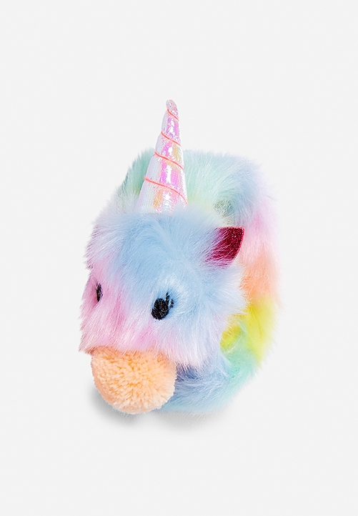 plush unicorn slap bracelet