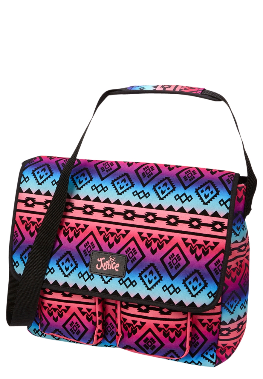 justice messenger bag