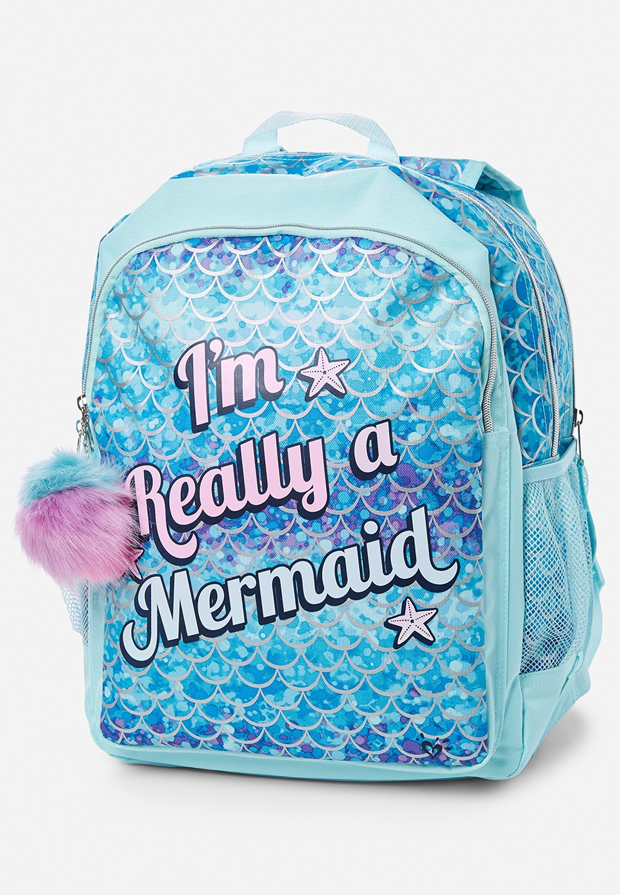 mermaid backpacks for girls