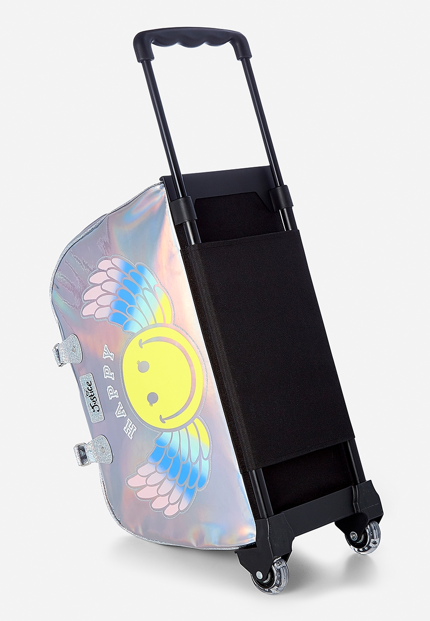 justice panda suitcase