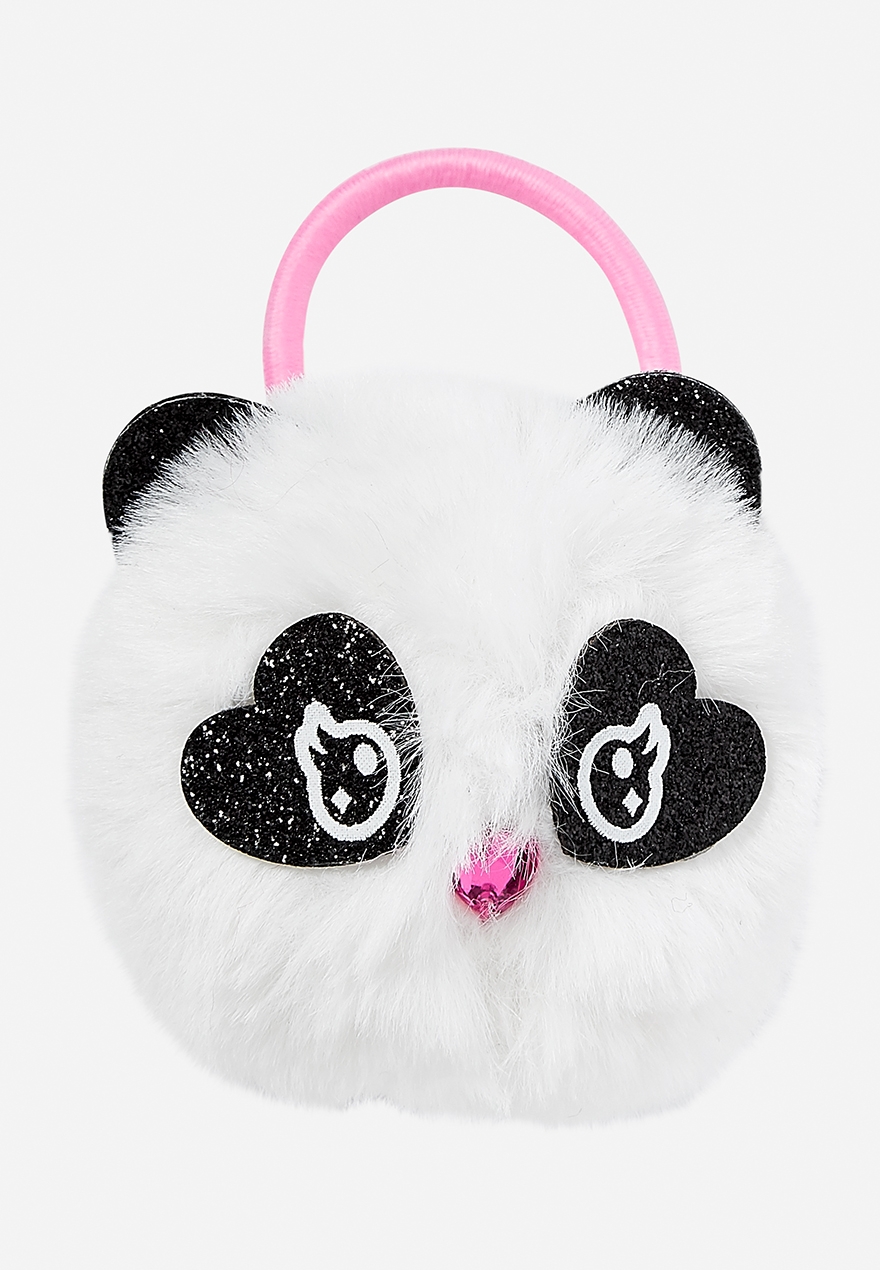 justice sequin panda backpack