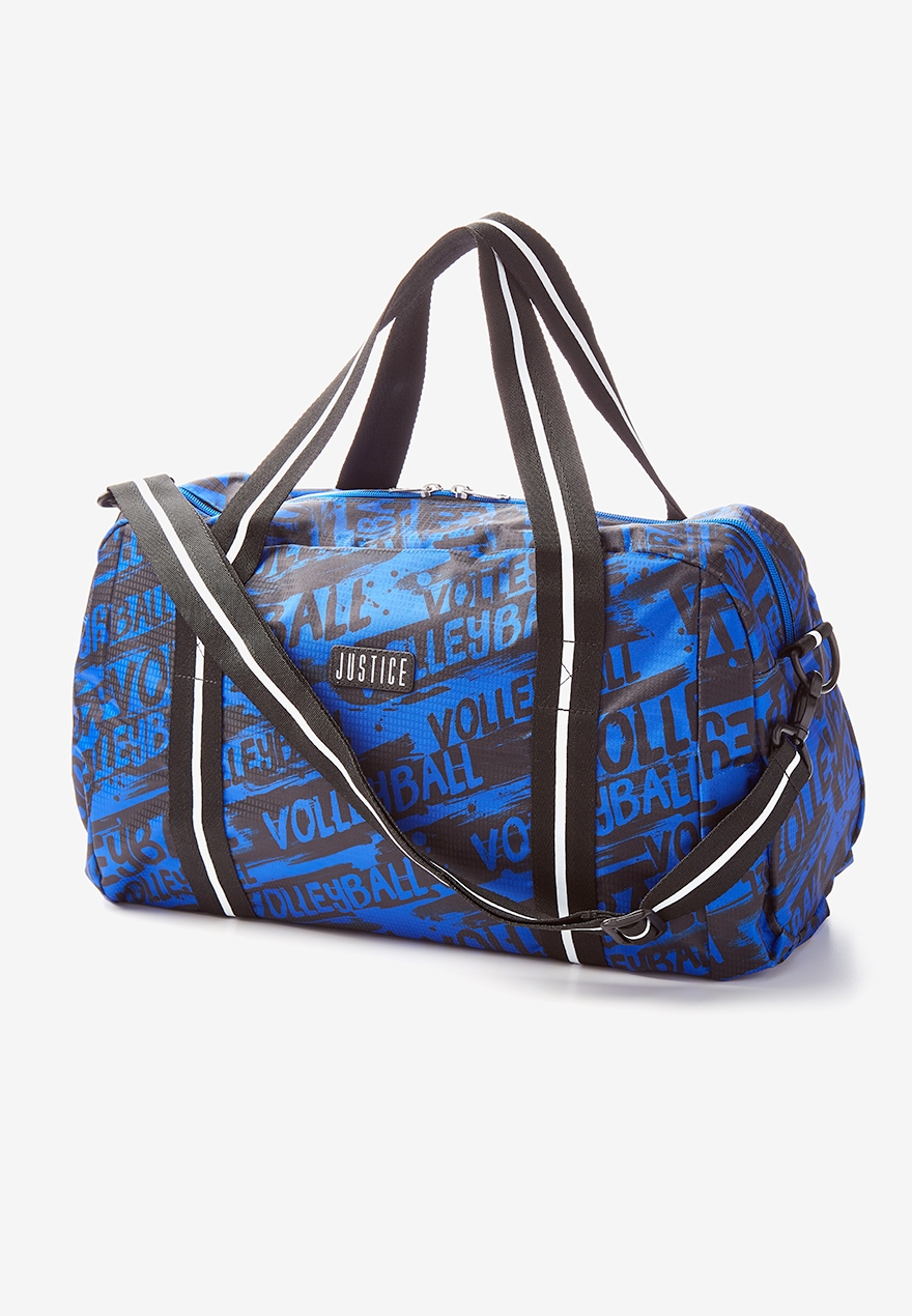 justice volleyball duffle bag