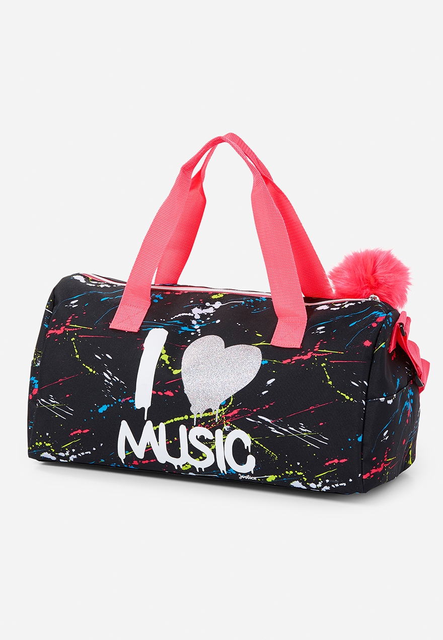 dance duffle bags justice
