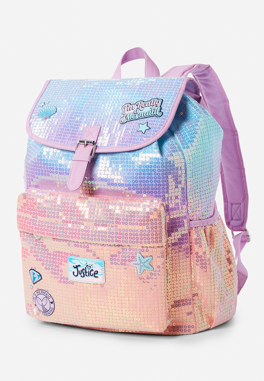 mermaid backpacks from justice