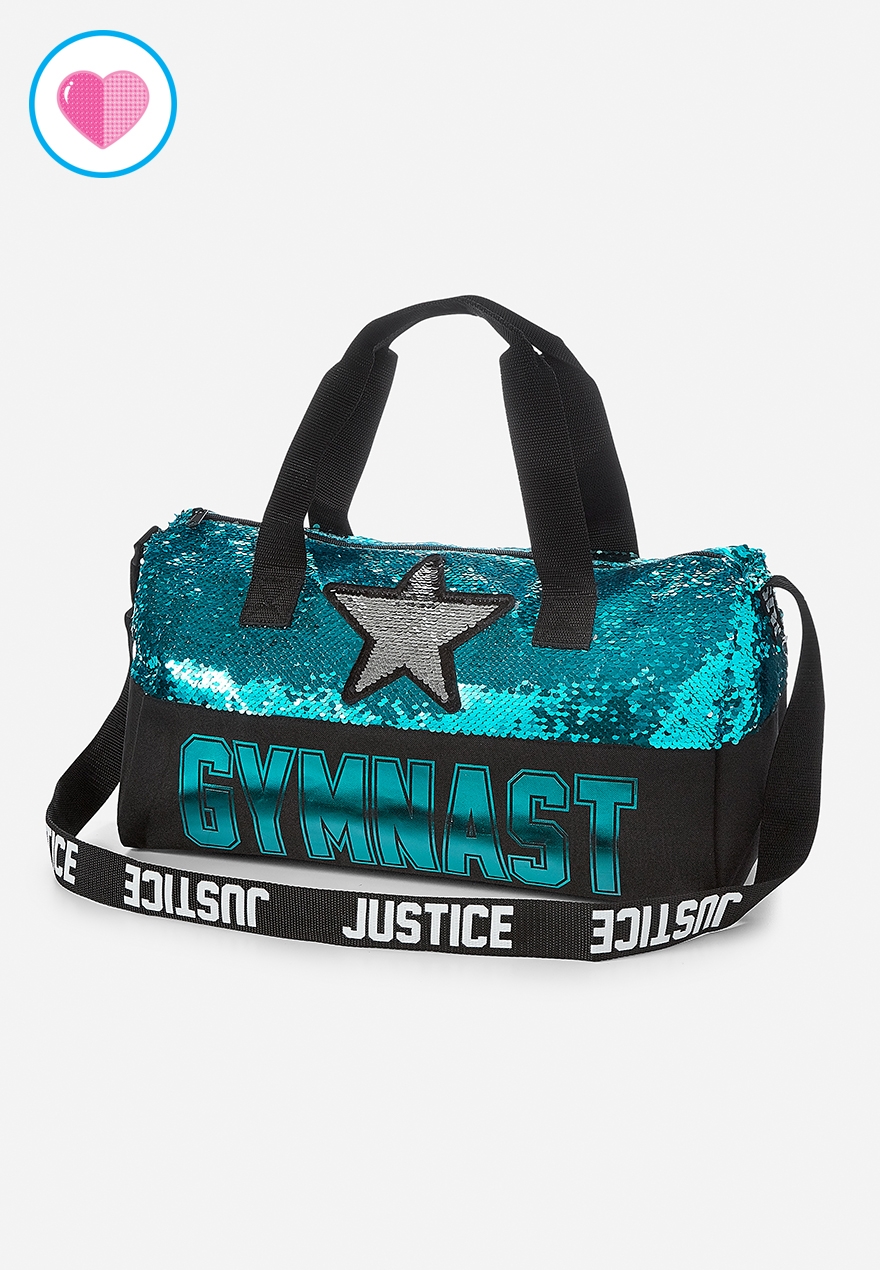 justice gymnastics bag