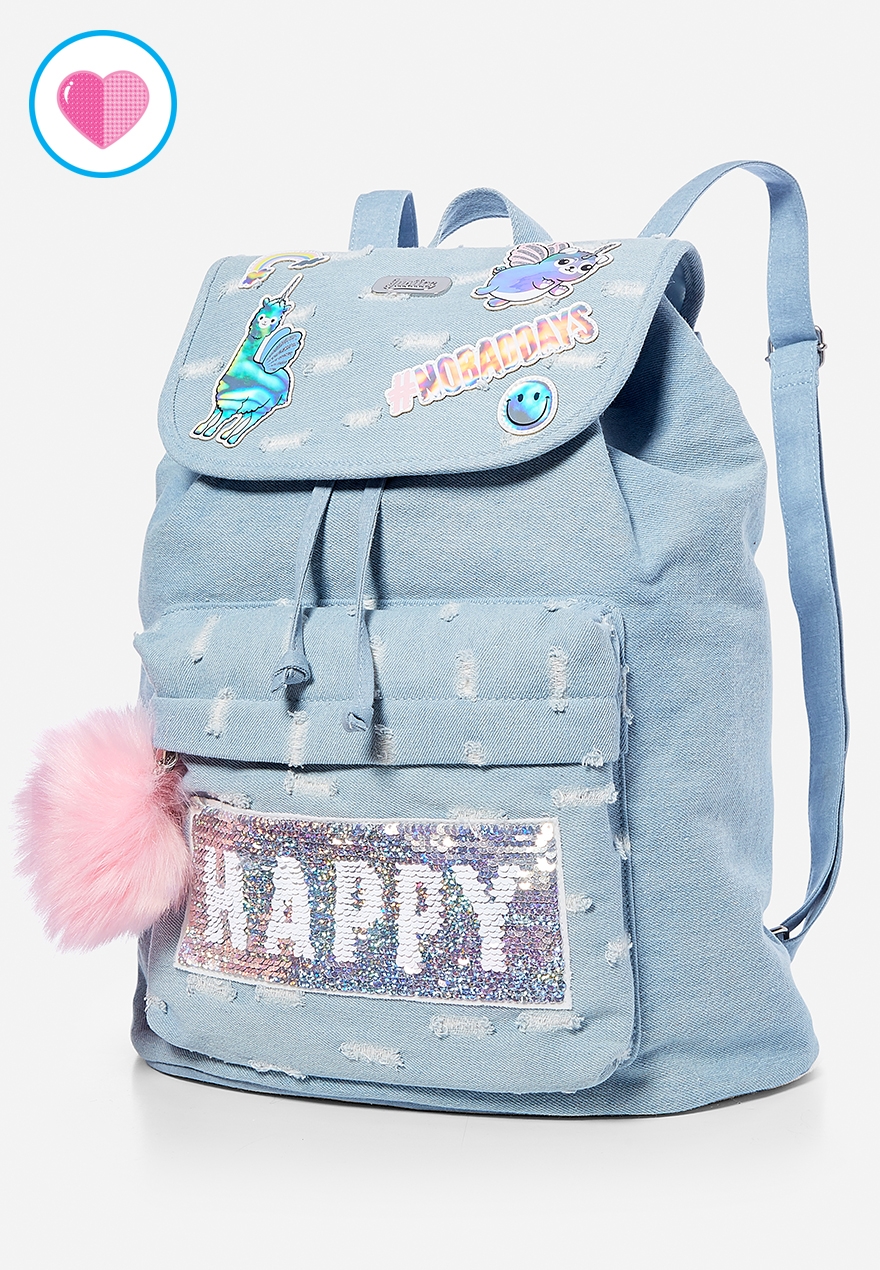 denim rucksack