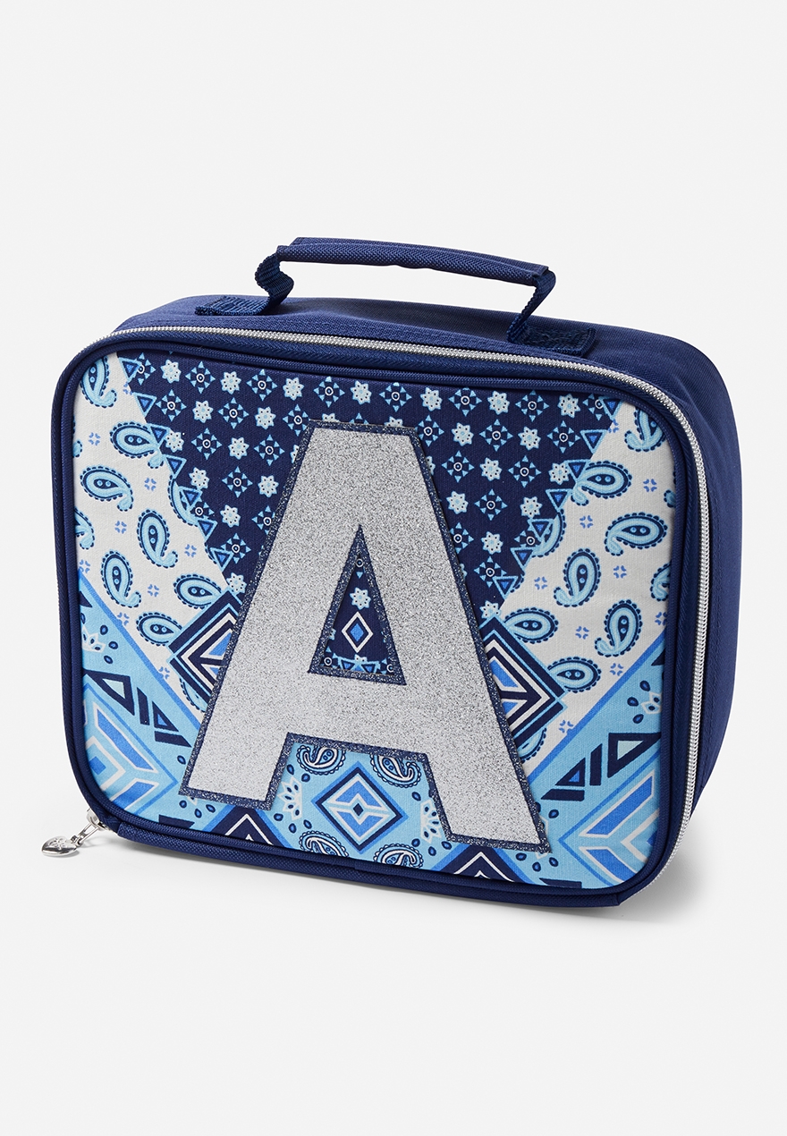 next lunch bag with initial