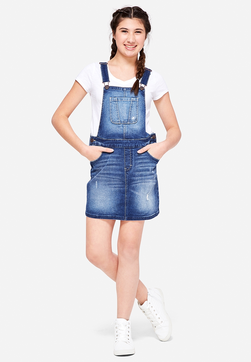 girls jean jumper