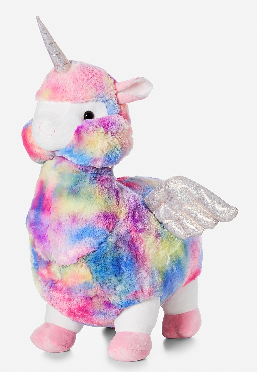 justice unicorn stuffed animal