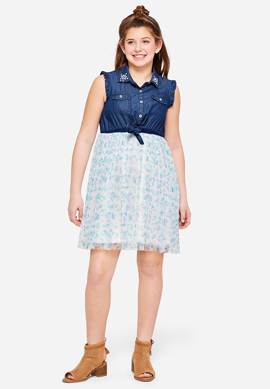  Tween  Girls Plus  Size  Dresses  Sizes  10 12 24 Justice