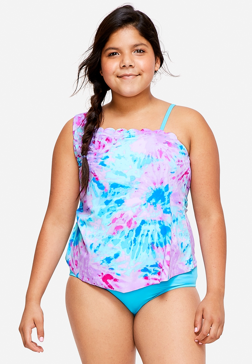 girls plus size swim