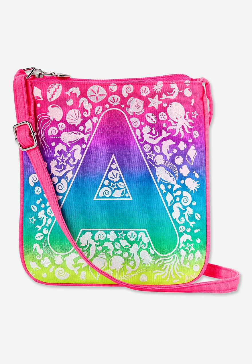 girls initial bag