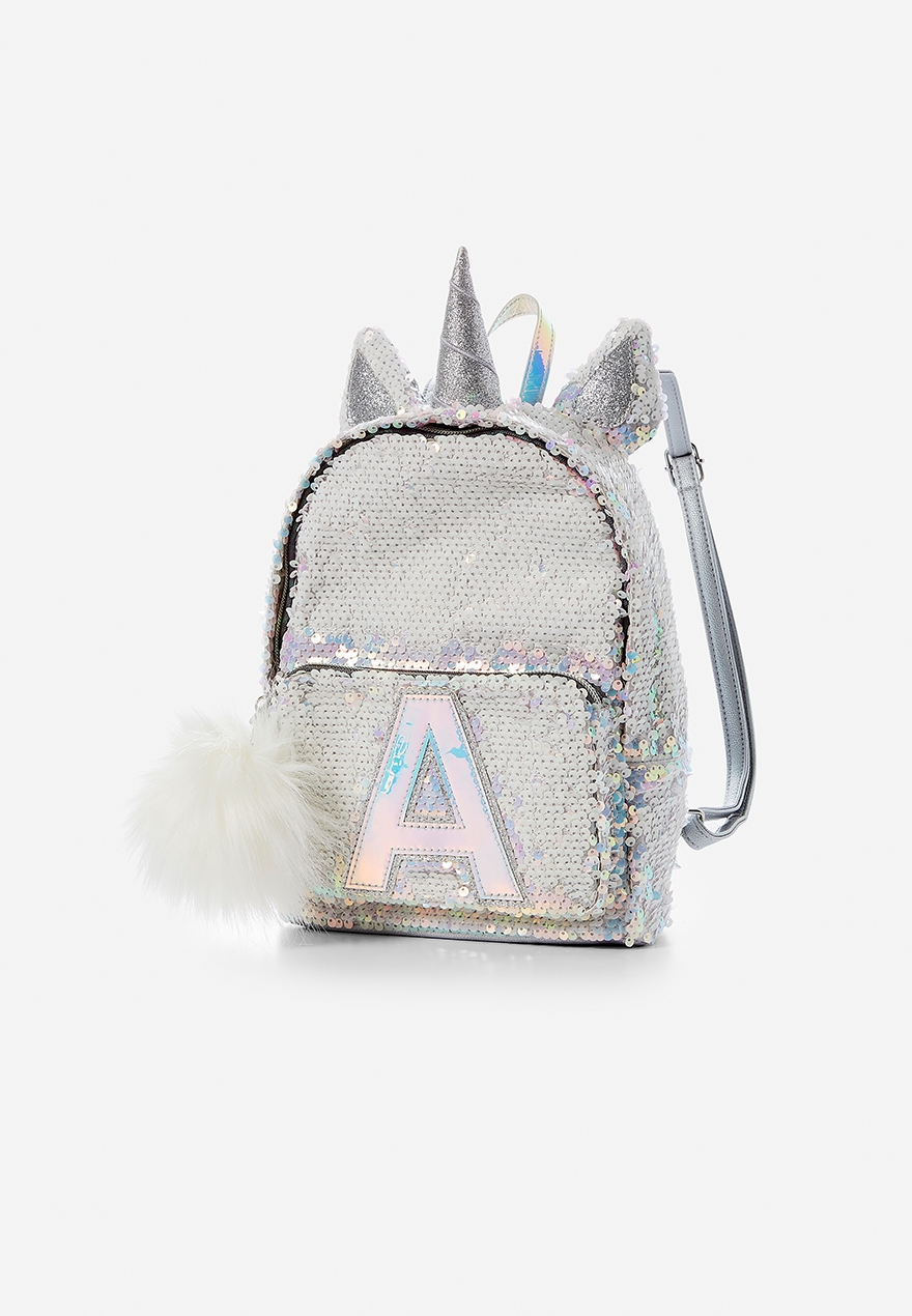 unicorn backpacks at justice