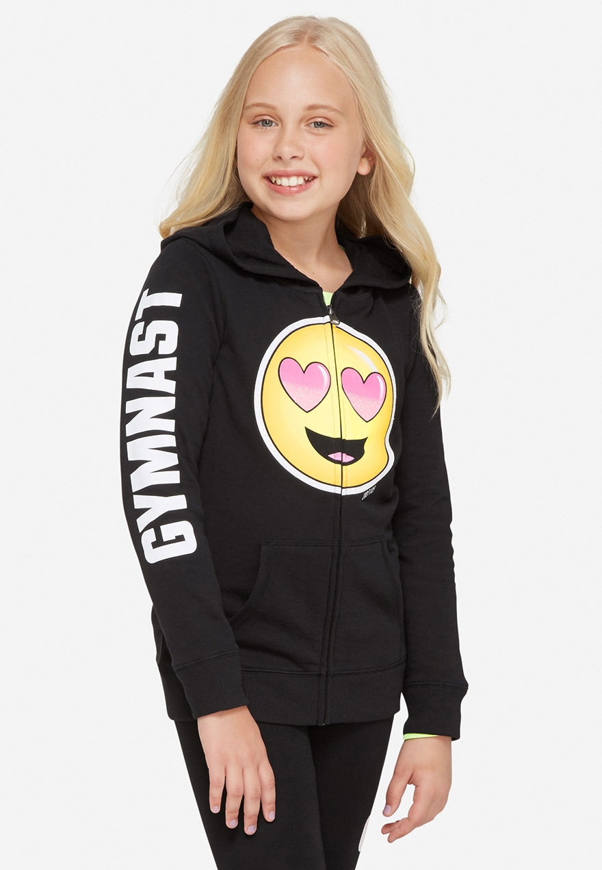 gymnastics zip up hoodie